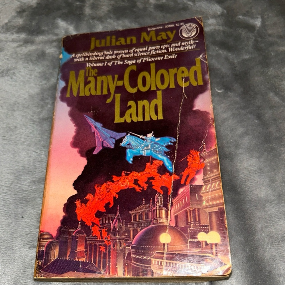 📚BOOK SALE 5 for $20📚 The Many-Colored Land By Julian May, 1983, PB